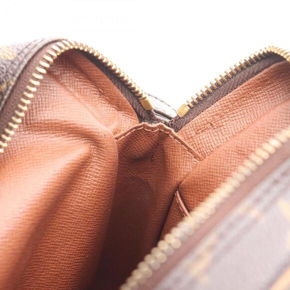 LOUIS VUITTON Brown Monogram Leather Shoulder Bag - Picture 13 of 15